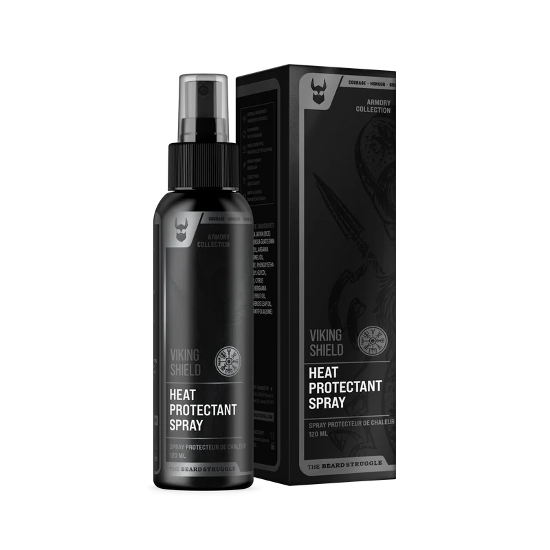 Viking Shield Beard & Hair Heat Protectant Spray