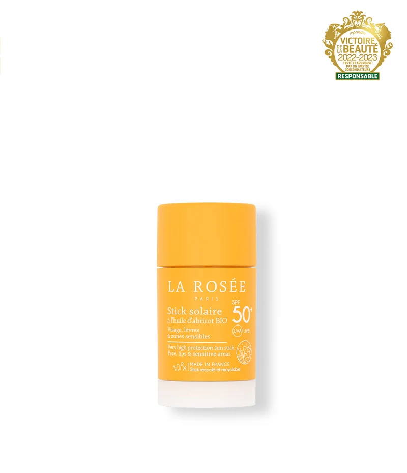 Stick solaire SPF 50+ visage et zones sensibles