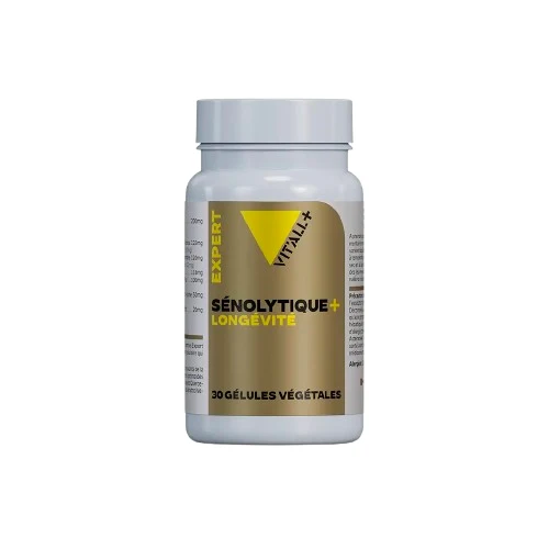 Sénolytique+ Longévité 30 Gélules Végétales – Vit'all+