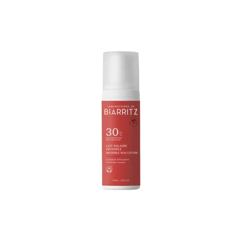 Lait Solaire Invisible SPF30 100ml – Laboratoires de Biarritz