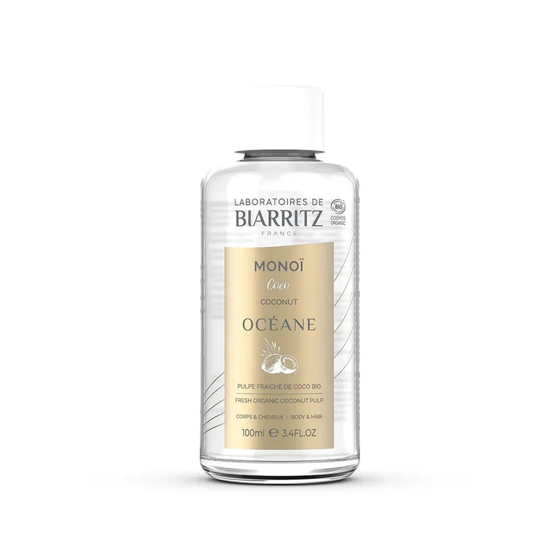 Monoï et Coco Bio 100ml – Laboratoires de Biarritz