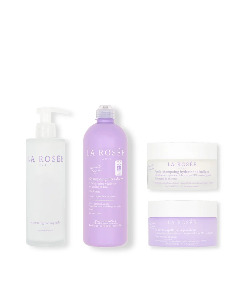 Routine cheveux normaux (usage fréquent)