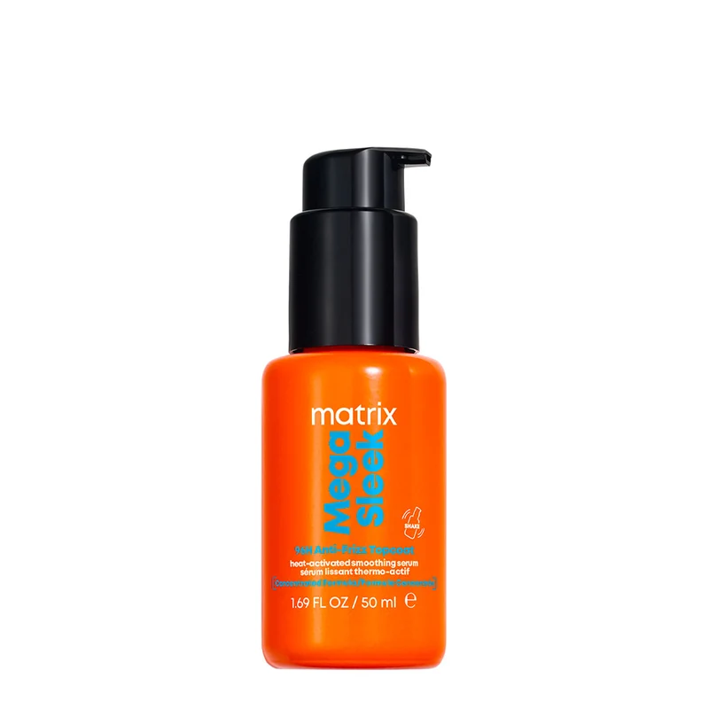 Matrix Haircare Mega Sleek 96h Anti-Frizz Topcoat 50ml - sérum anti-frisottis thermoprotecteur