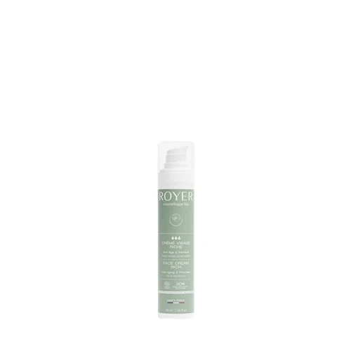 Crème visage riche anti-âge à la bave d'escargot-50 ml-Royer cosmétique