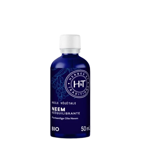 Huile végétale de Neem Bio-50ml-Herbes et Traditions