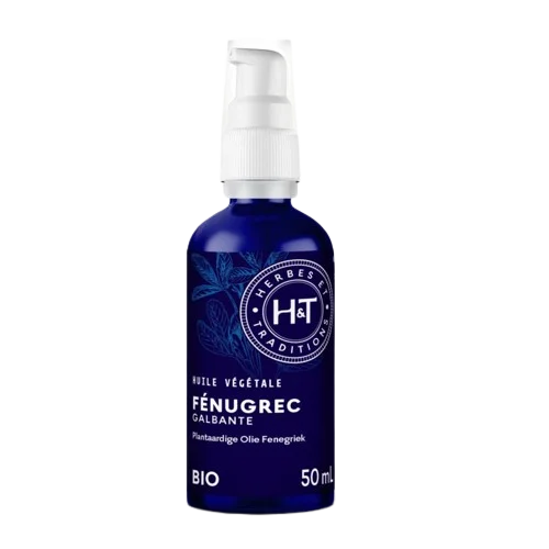 Huile végétale de Fenugrec Bio-50ml-Herbes et Traditions