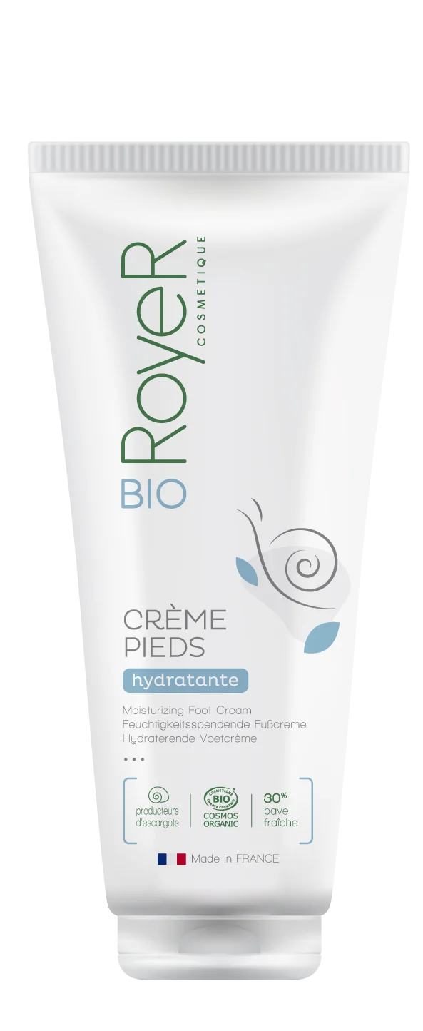 Crème pieds à la bave d’escargot-75 ml-Royer cosmétique