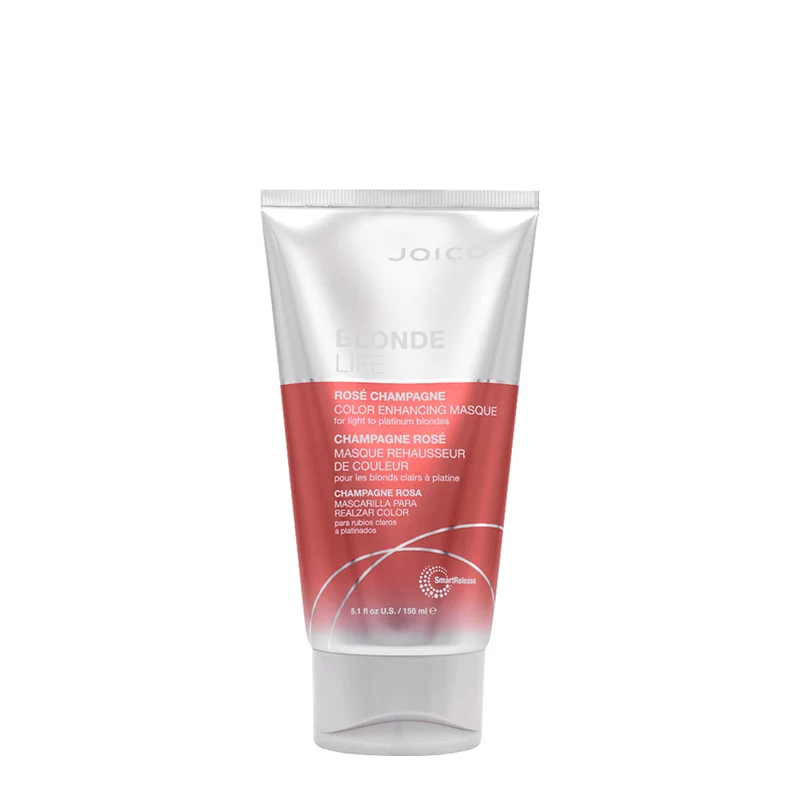 Joico Blonde Life Rosé Champagne Color Enhancing Masque 150ml - masque rehausseur de couleur