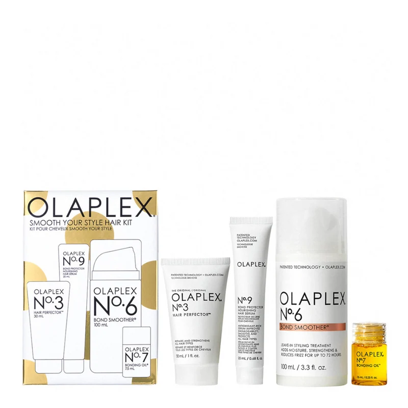 SMOOTH YOUR STYLE, Kit lissant anti-frisottis pour cheveux