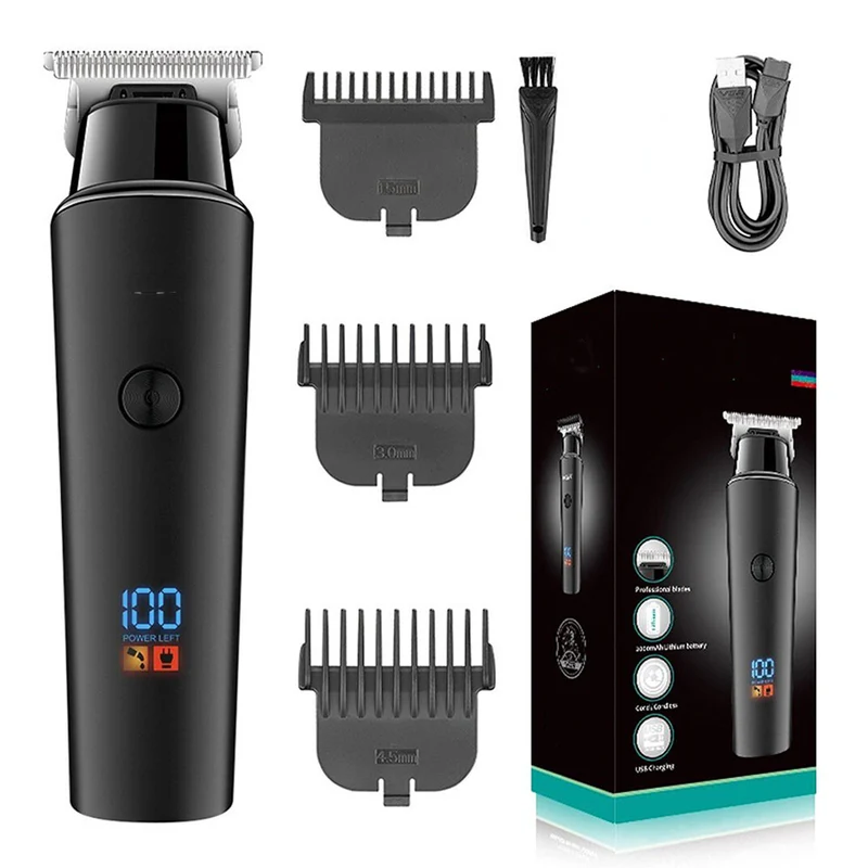 Tondeuse Cheveux et Barbe avec Câble USB