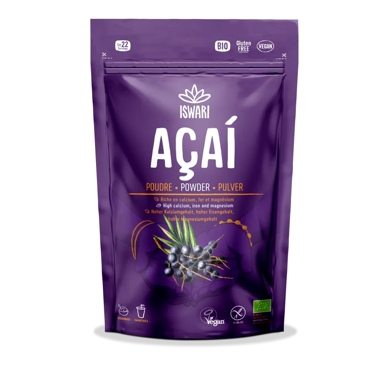 Poudre d'Açaï bio-70g-Iswari