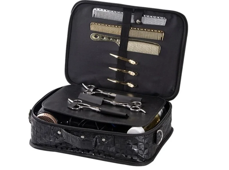Boîte à outils pour ciseaux de coiffure : protéger les ciseaux et les outils pour cheveux