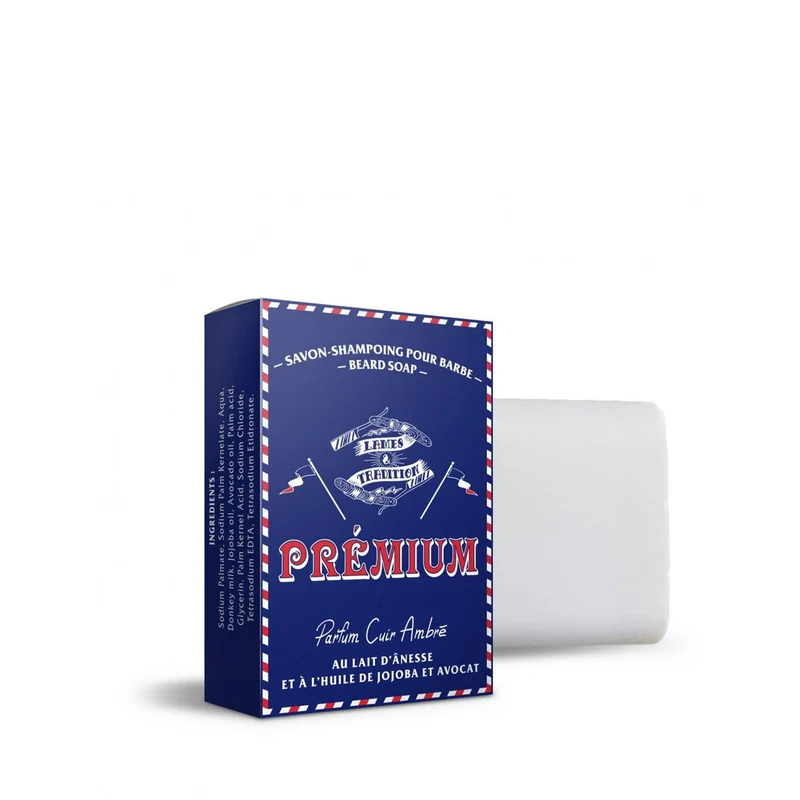 SHAMPOING BARBE, PREMIUM AU LAIT D’ÂNESSE, 100 g