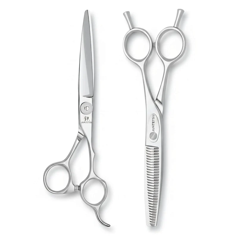 Ensemble de ciseaux de coiffure Juntetsu Cobalt Vertex