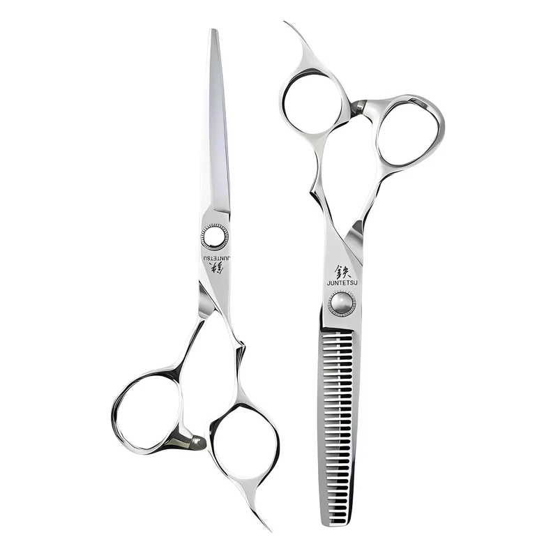 Ensemble de ciseaux de coiffure professionnels Juntetsu Zenith