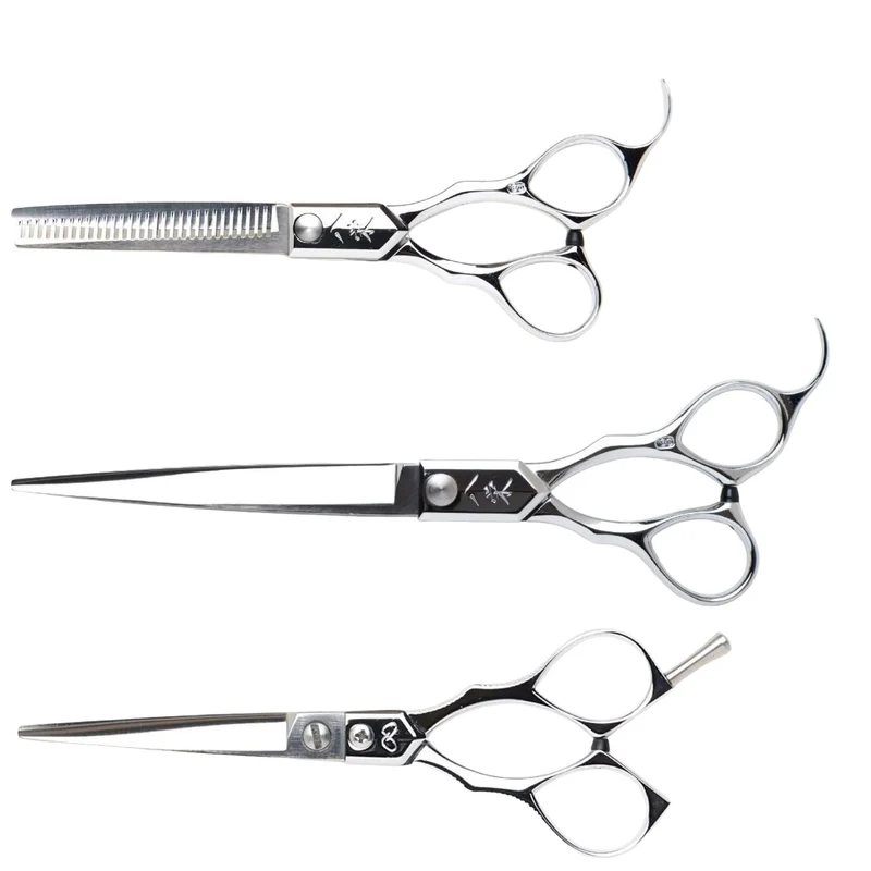 Yasaka Ensemble principal de ciseaux de coiffeur 3 pièces