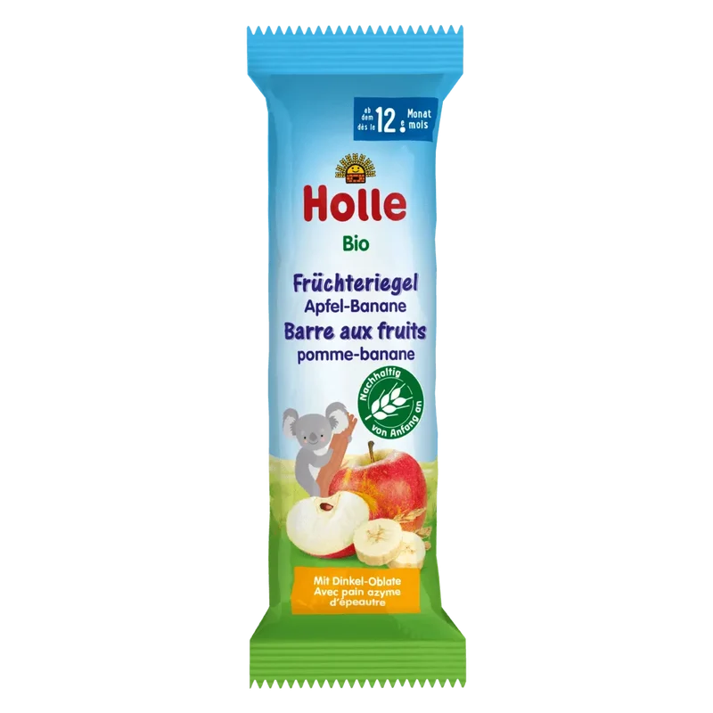 Barre Bio aux fruits-Pomme Banane-25g-Holle