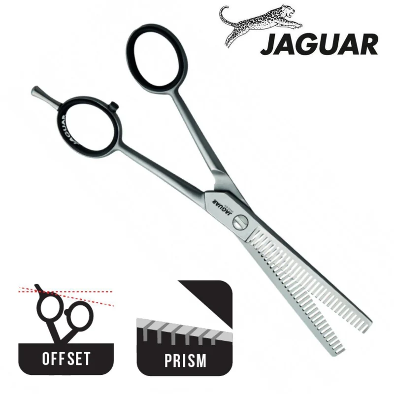Jaguar Ciseaux éclaircissants double face en satin