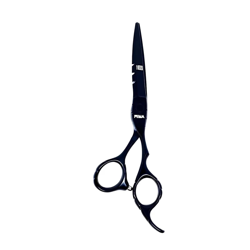 Mina Ciseaux de coupe offset noir mat