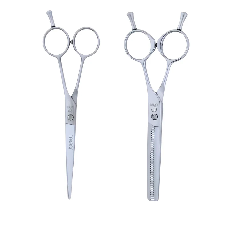 Joewell Ensemble de ciseaux de coupe et d'amincissement de cheveux Classic PRO