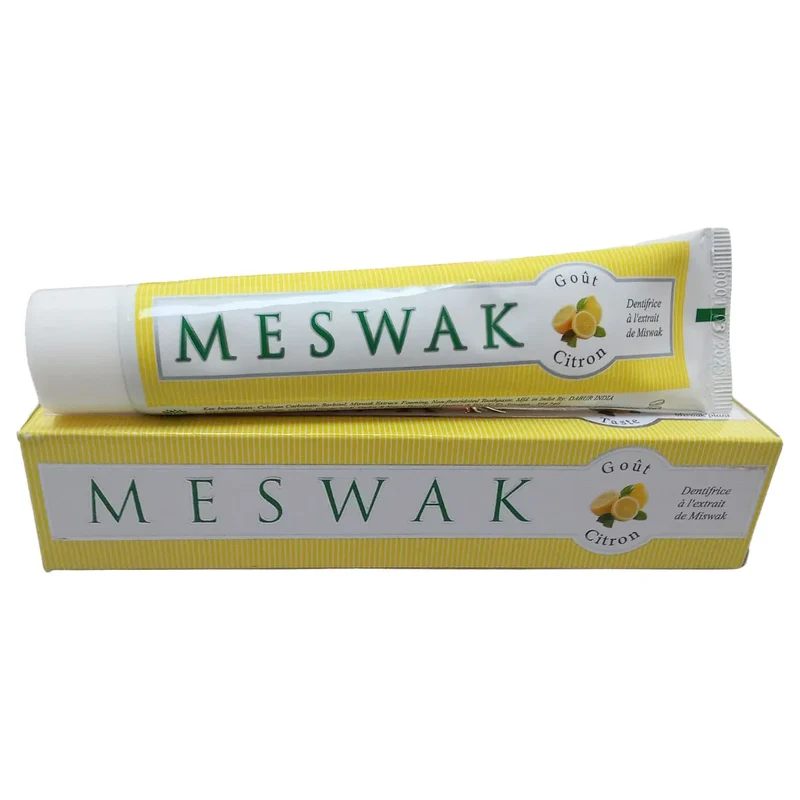 Meswak Citron-100g-dentifrice Ayurvédique