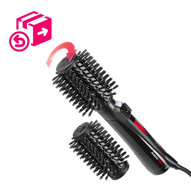 Hair Gallery Resi Come Nuovi Spazzola ad Aria Rotante in Ceramica - imballaggio danneggiato