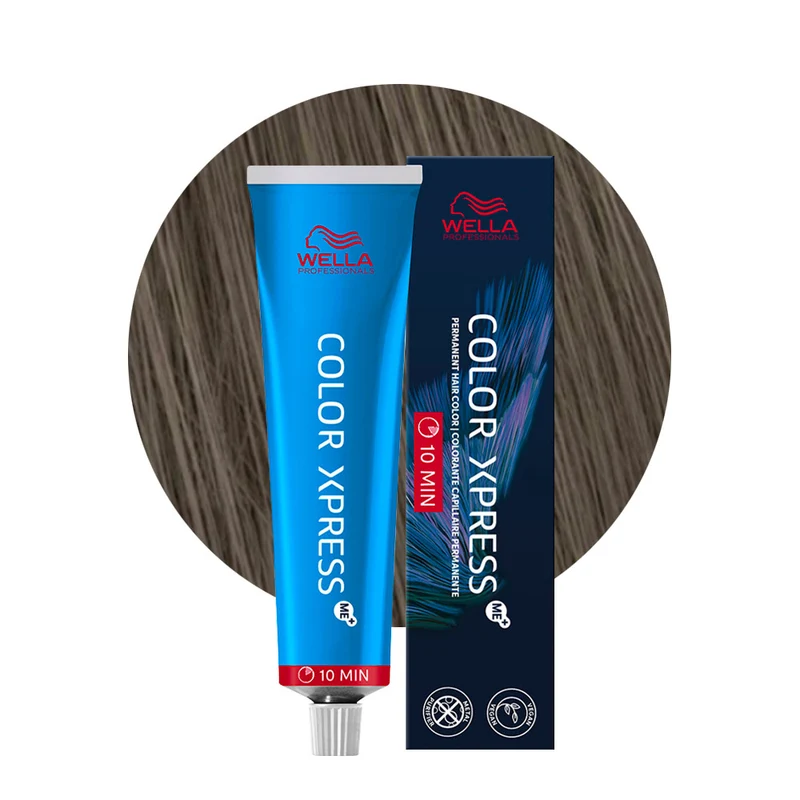Wella Color Xpress 6/02 Blond Foncé Naturel Mat 60ml - coloration permanente rapide