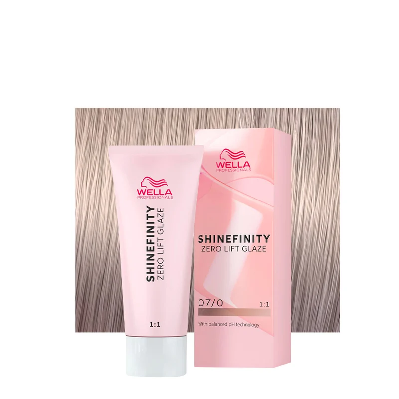 Wella Shinefinity 07/0 Blond Moyen Naturel 60ml - coloration demi-permanente