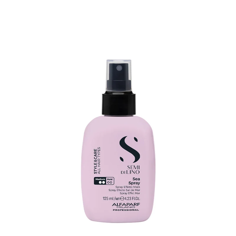 Alfaparf Milano Semi Di Lino Style&Care Sea Spray 125ml - spray au sel de mer tenue moyenne