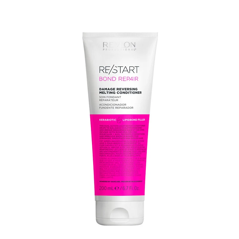 Revlon Restart Bond Repair Conditioner 200ml - après-shampoing réparateur cheveux abîmés
