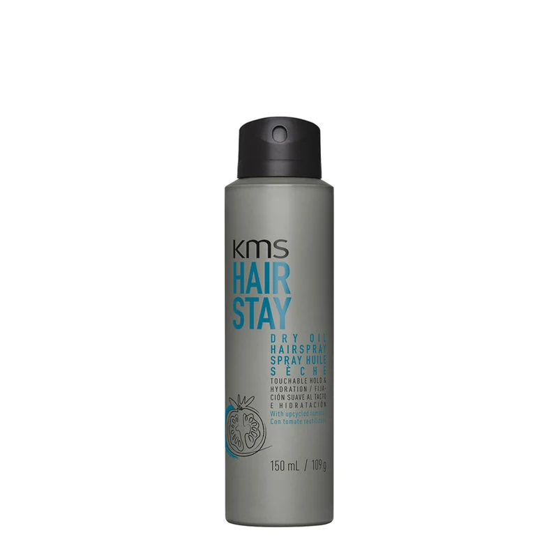 KMS Hairstay Dry Oil Hairspray 150ml - laque anti-frisottis à tenue légère