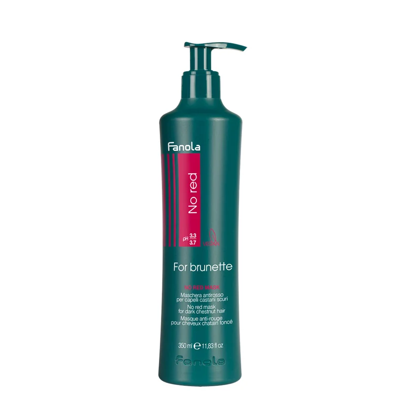 Fanola No Red Mask 350ml - masque anti-rougeurs pour cheveux bruns