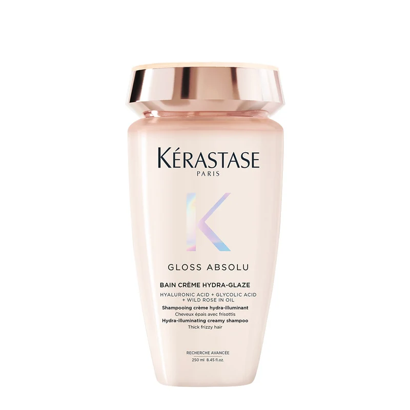 Kerastase Gloss Absolu Bain Creme Hydra Glaze 250ml - shampooing illuminant pour cheveux épais