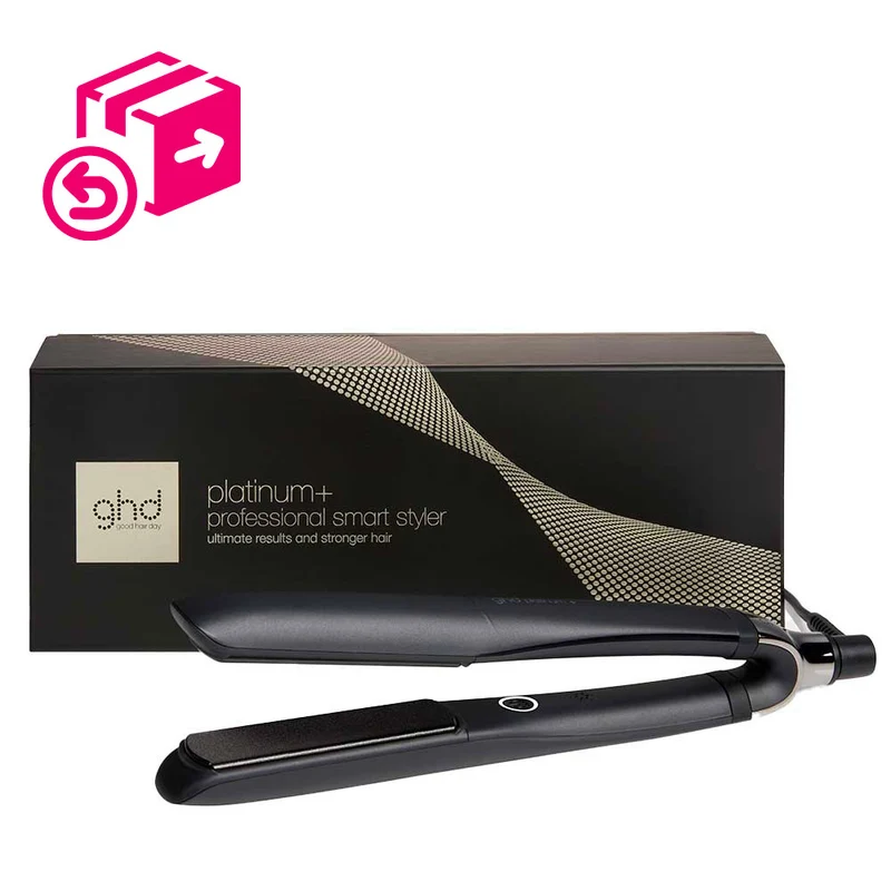 Hair Gallery Resi Come Nuovi Ghd Platinum+ Black - imballaggio e piastra danneggiati