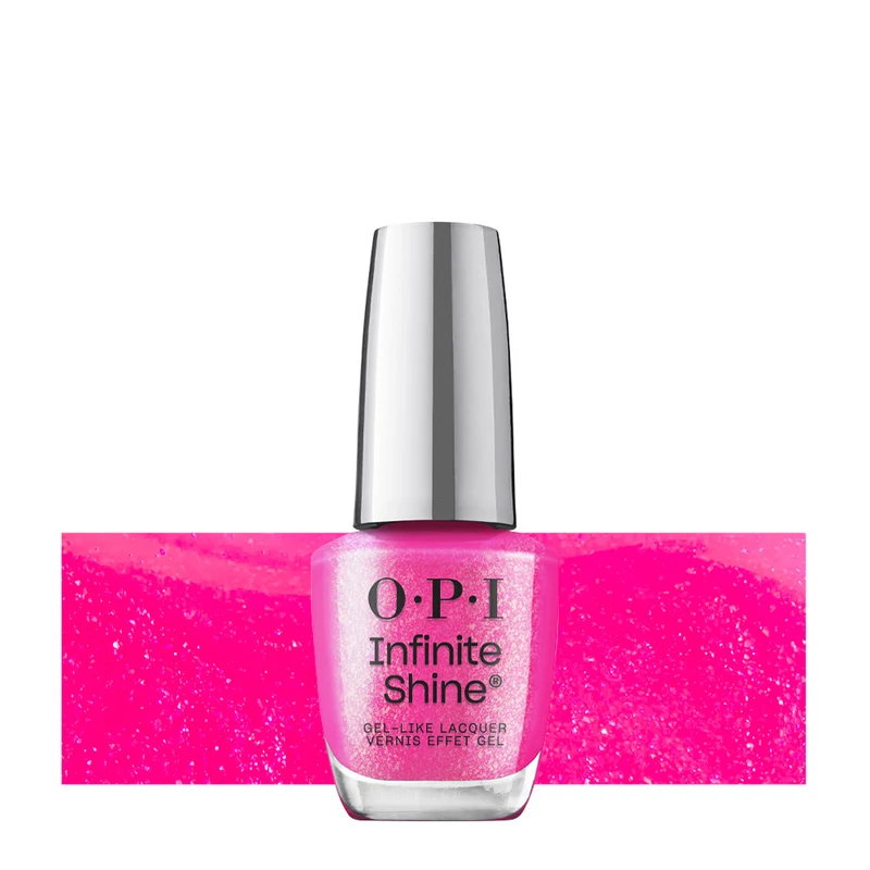 OPI Infinite Shine Spring 26 The New OPIcons I'm Not Really An Influencer 15ml - vernis longue tenue rose brillant