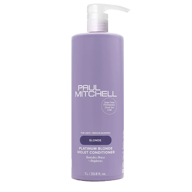 Paul Mitchell Platinum Blonde Violet Conditioner 1000ml - après-shampoing pour cheveux blonds
