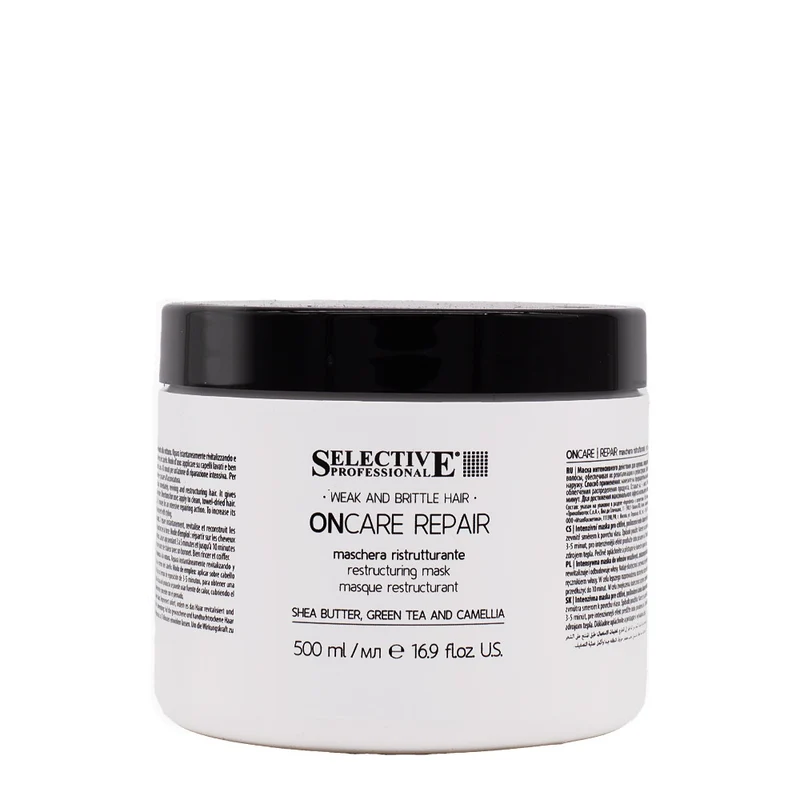 Selective Professional On Care Repair Mask 500ml - masque intensif pour cheveux abîmés