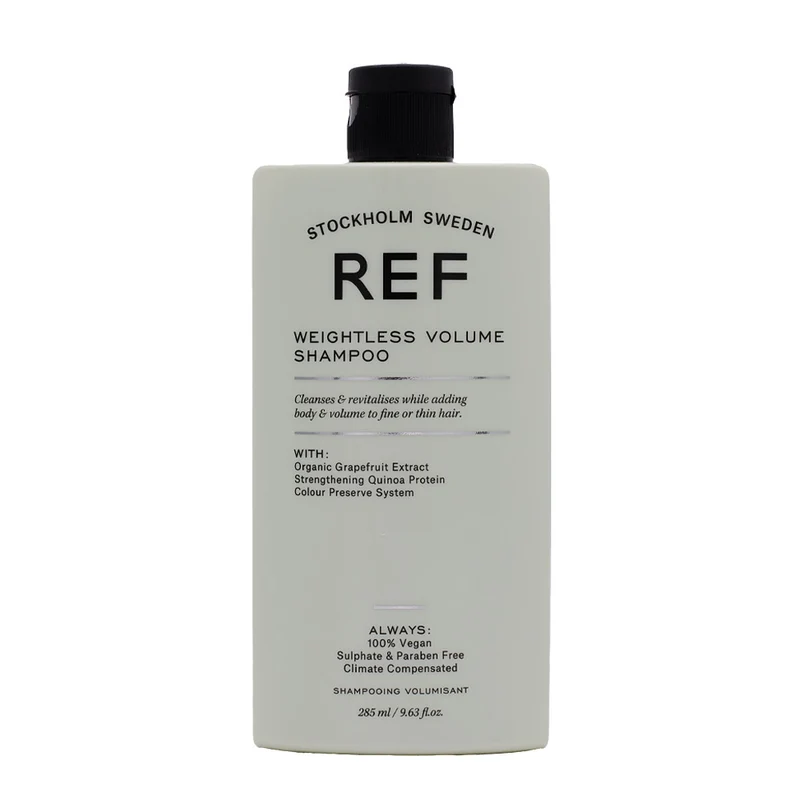 Stockholm Sweden Ref Weightless Volume Shampoo 285ml - shampooing volumateur