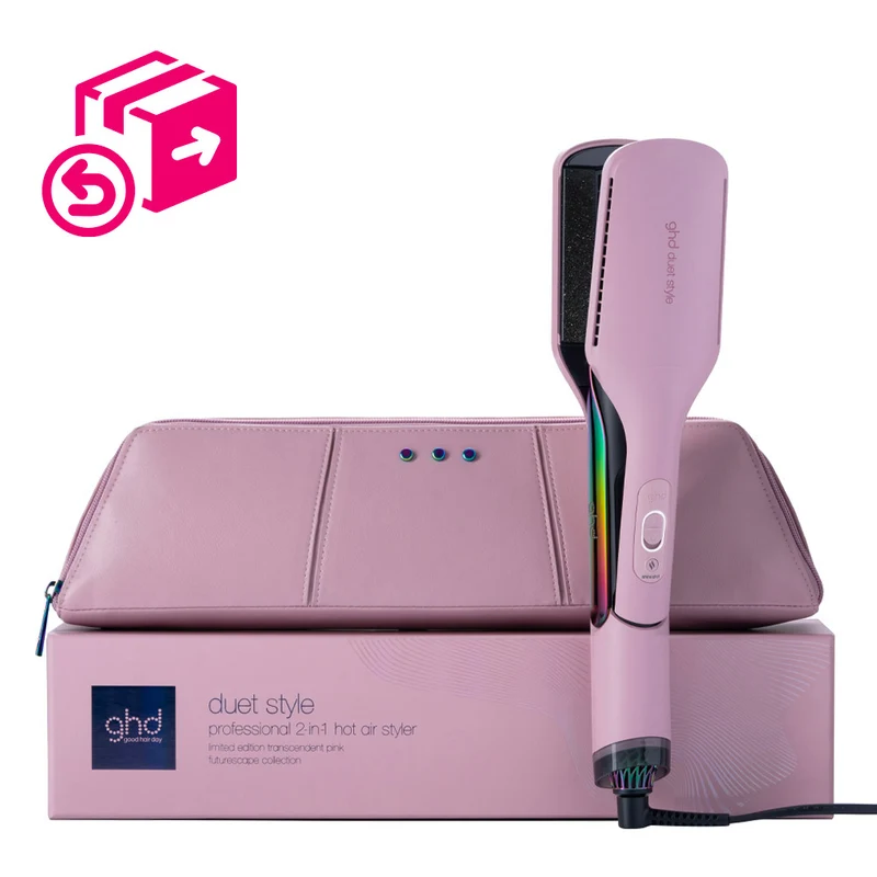 Hair Galllery Resi Come Nuovi Ghd Duet Style Futurescape Transcendent Pink - Imballaggio danneggiato
