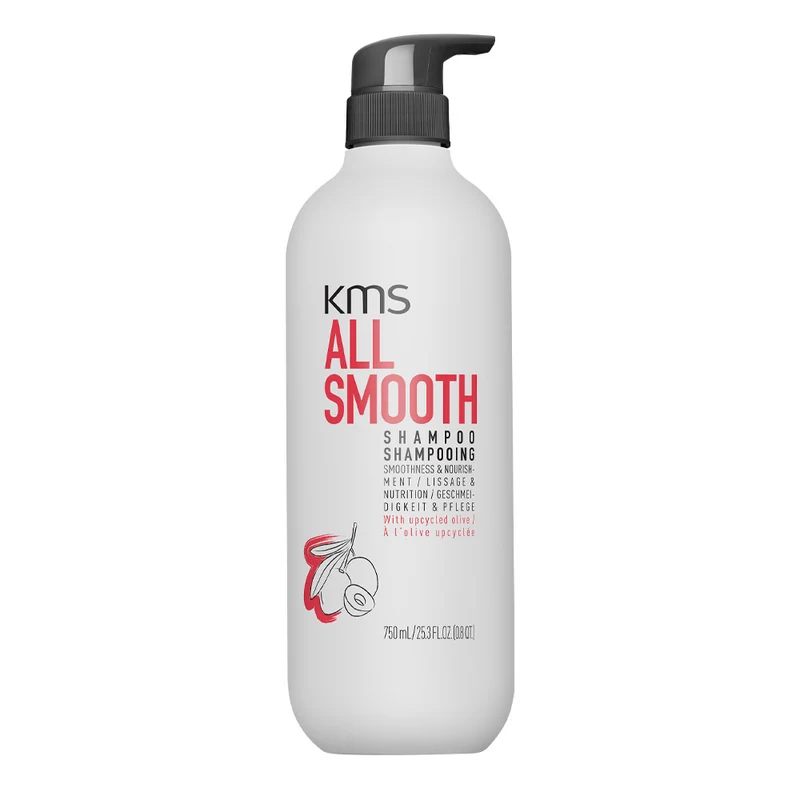 KMS All Smooth Shampoo 750ml - shampooing anti-frisottis