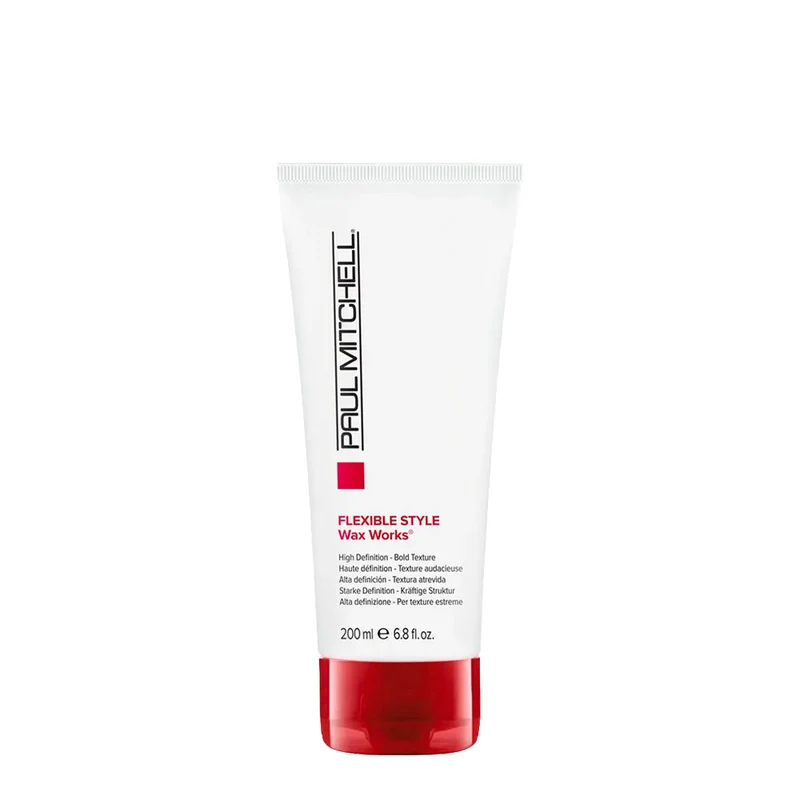 Paul Mitchell Flexible Style Wax Works 200ml – gel définition et brillance