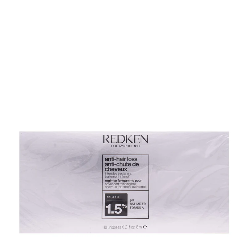 Redken Anti Hair-Loss Intensive Treatment 10x6ml - ampoules antichute