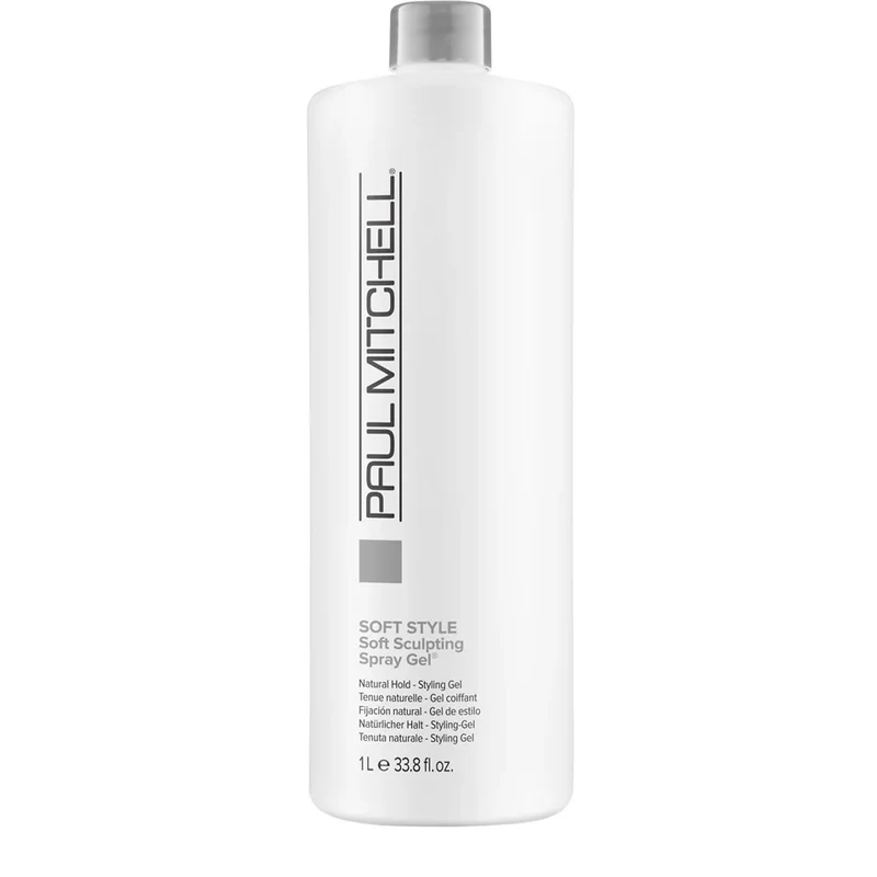 Paul Mitchell Soft Style Soft Sculpting Spray Gel 1000ml - gel tenue naturelle