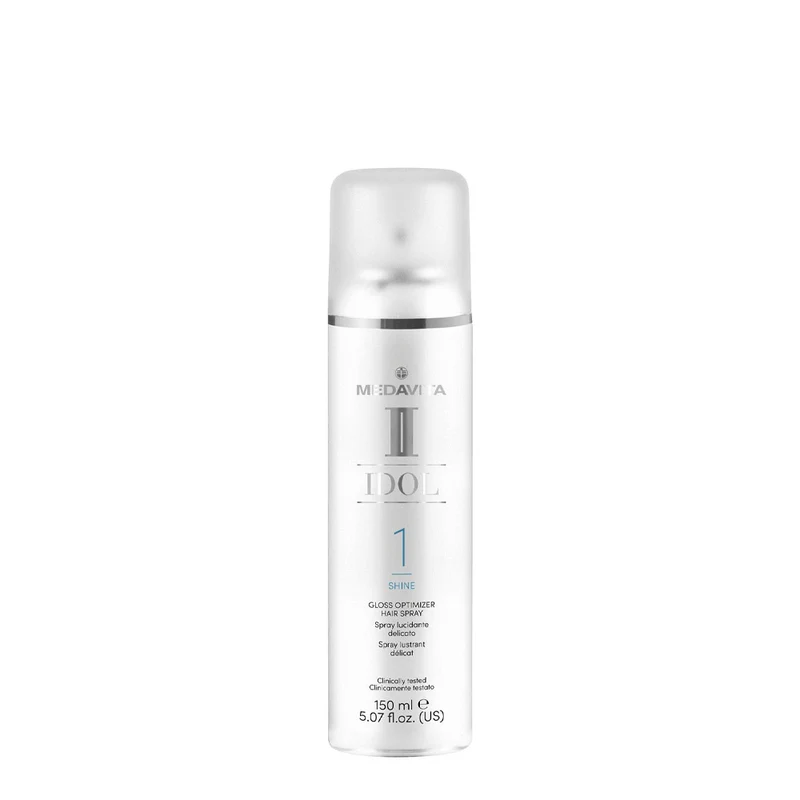 Medavita Idol Shine Gloss Optimizer Hair Spray 150ml - spray brillance délicat