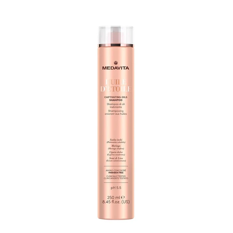 Medavita Lunghezze Huile D'Etoile Captivating Oils Shampoo 250ml - shampoing pour cheveux ternes