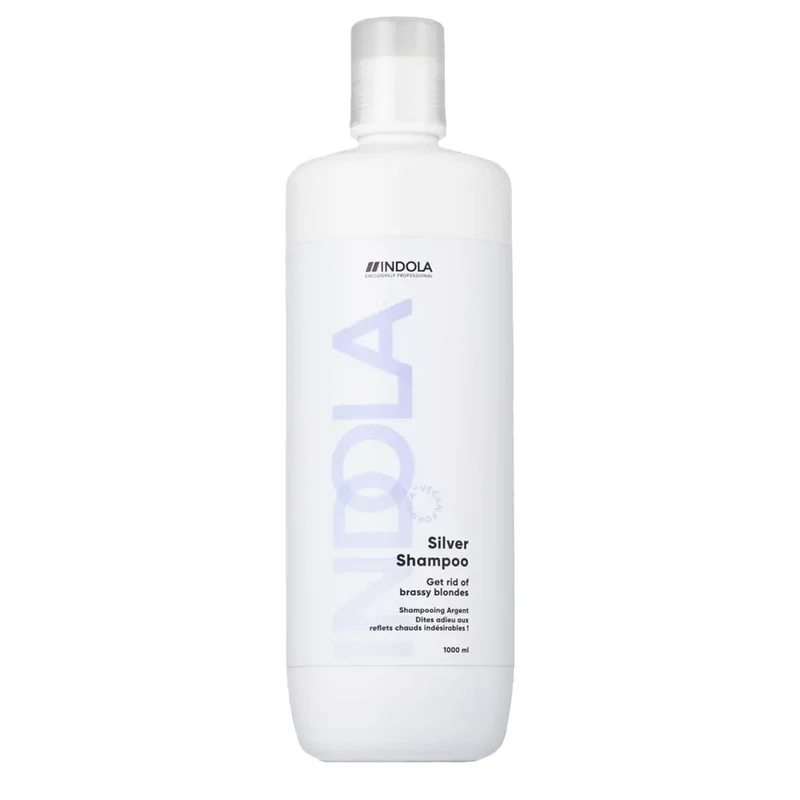 Indola Silver Shampoo 1000ml - shampooing anti-jaunissement