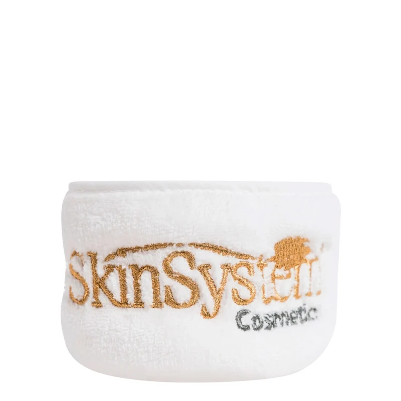 SkinSystem Bandeaux Skincare Blanche - bandeaux éponge
