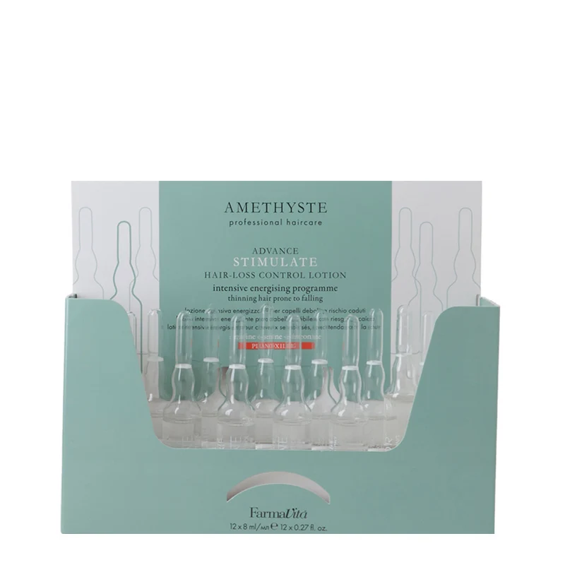 Farmavita Amethyste Specific Hair Loss Control Lotion 12x8ml - ampoules anti-chute