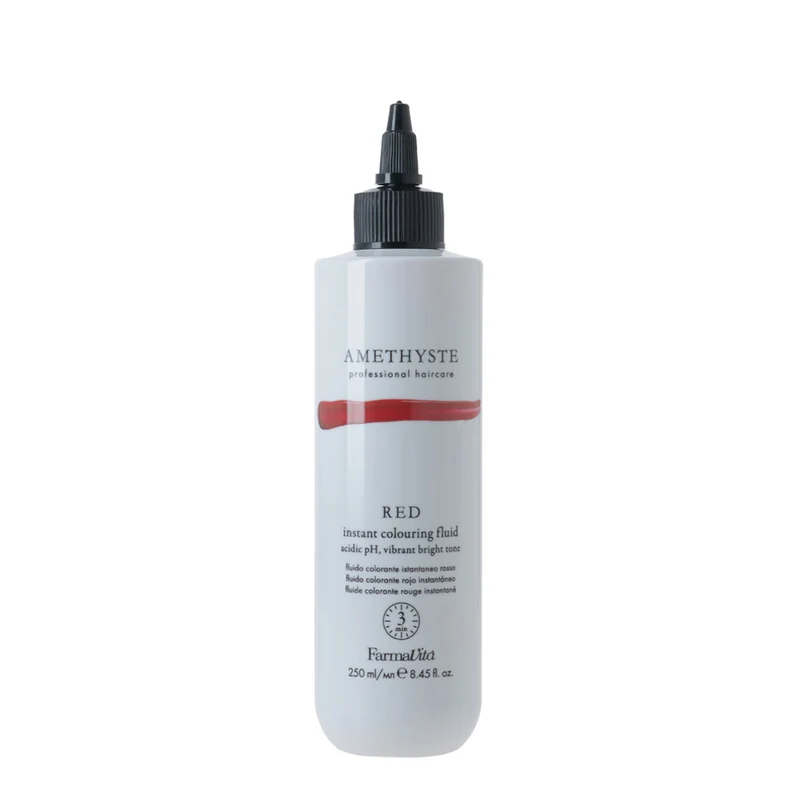 Amethyste Istant Color Fluid Red 250ml - coloration semi-permanente prête à l'emploi