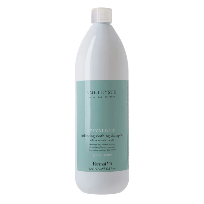Farmavita Amethyste Specific Divalent Balancing Soothing Shampoo 1000ml - shampooing équilibrant